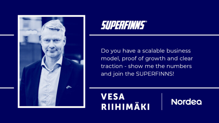 Vesa Riihimäki, Nordea Startup & Growth